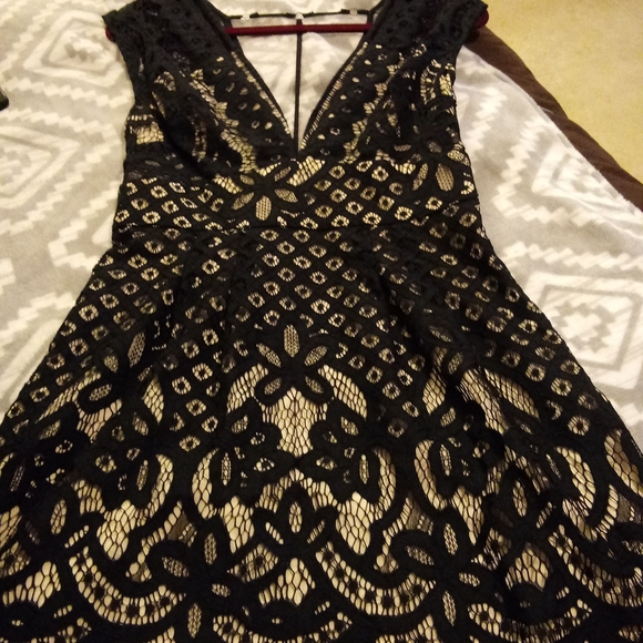 Free People One Million Lovers Mini Lace Dress - Picture 5 of 8